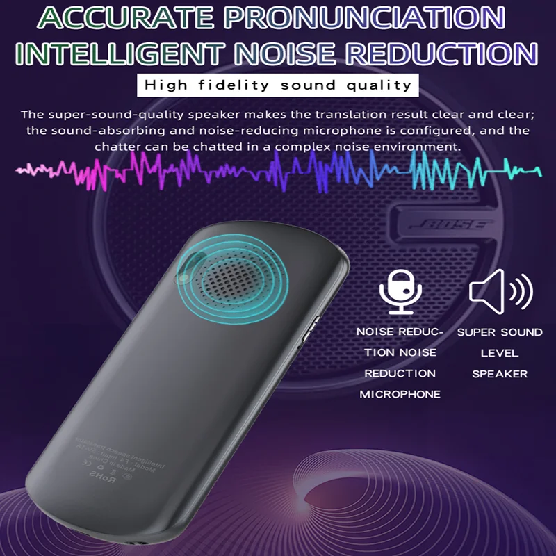 Smart Instant Voice Photo Scanning Translator 2.88 Inch Touch Screen Wifi Support Offline Portable Multi-language Translation
