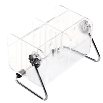 

Stand Storage Box Phone Transparent Acrylic Multifunction Rotatable Air Conditioner Home Container Remote Controller Organizer