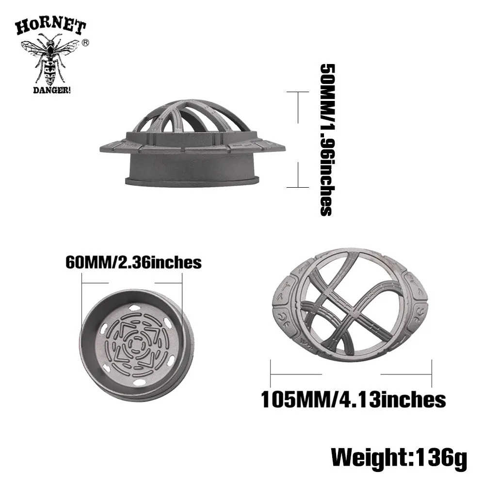 HORNET Металл UFO Stype кальян уголь горелка держатель угля для кальяна плита нагреватель Chicha аксессуары