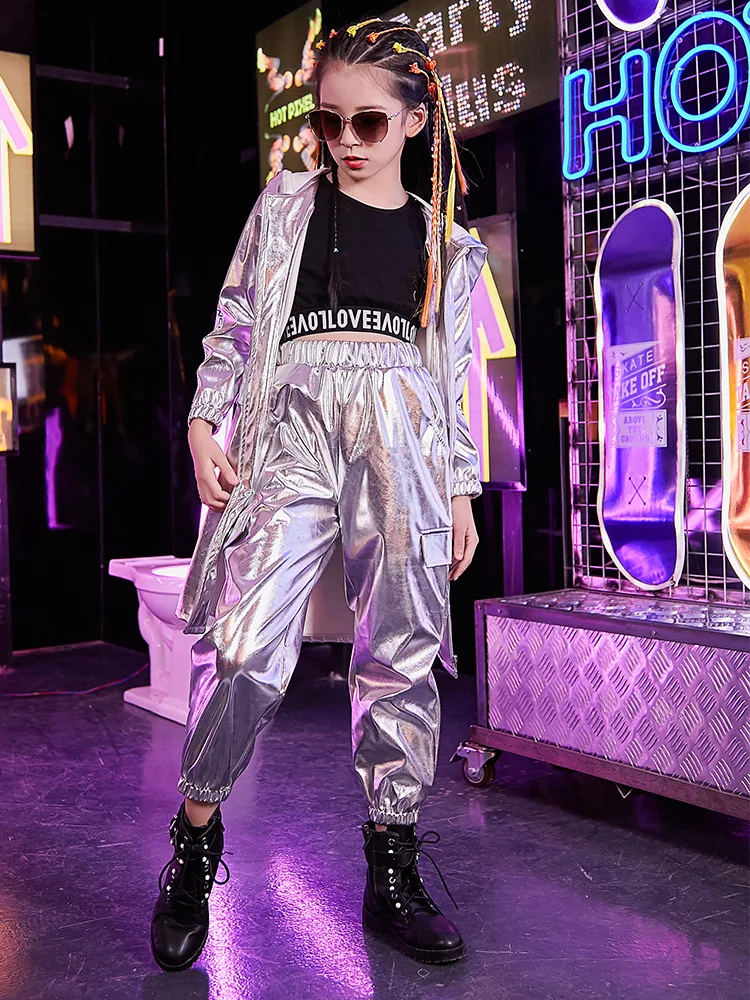 

2020 Pheasant You Spirit Sir Dance Clothing Girl Trend Suit Autumn Street Dance Performance Team Hip-hop Personality