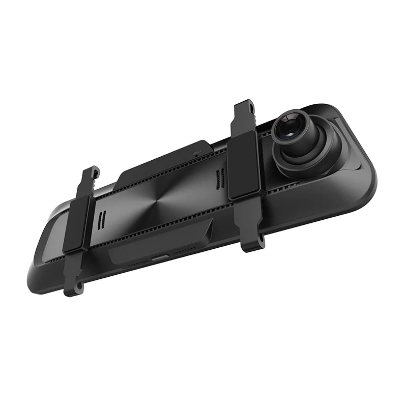 Двойное HD 1080P Автомобильное Зеркало dvr dash cam era Автомобильное Зеркало dash cam Поддержка 2k опционально