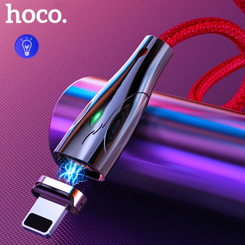 HOCO Магнитный usd кабель для iPhone 11 Pro XS Max X 7 6 Plus телефоны Быстрая зарядка type C USB кабель для передачи данных для Sam sung Xiao mi