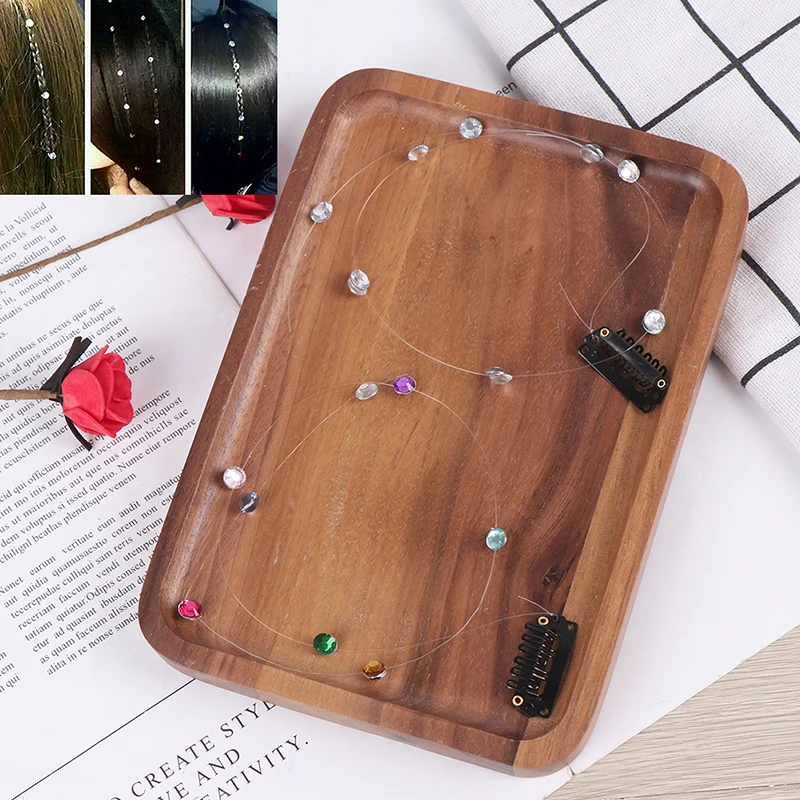 Fish Line Rhinestone Hair Accessories Lovely Women Lady BB Clip Hair Pins Hair Pins High Quality Fashion