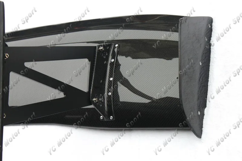 2001-2007  Mitsubishi Evolution 7-9 Voltex Type5 Style GT Wing 1600mm CF with 390mm Aluminum Stand (18)
