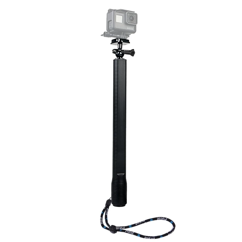 

PULUZ PU416 for DJI Osmo Action Waterproof Aluminum Alloy Extendable Handheld Selfie Stick Monopod Release Long Screw Lanyard