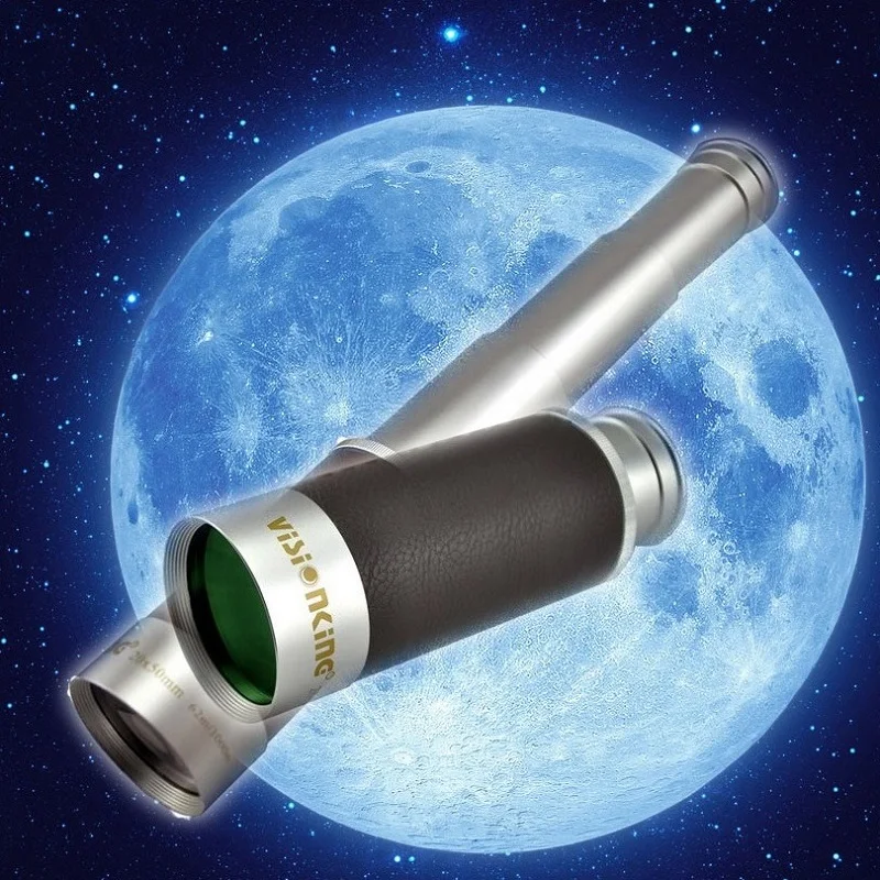 

Handheld Monocular Pirate-style Telescopic Metal High Magnification HD Low-light Viewing Outdoor 20X50HD