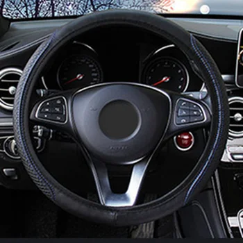 

Comfortable Steering Wheel Cover Non-slip DIY Car Protector Interior Auto