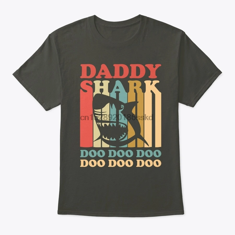 Мужская футболка Ретро Винтаж папа акула футболки женская футболка|Футболки| |