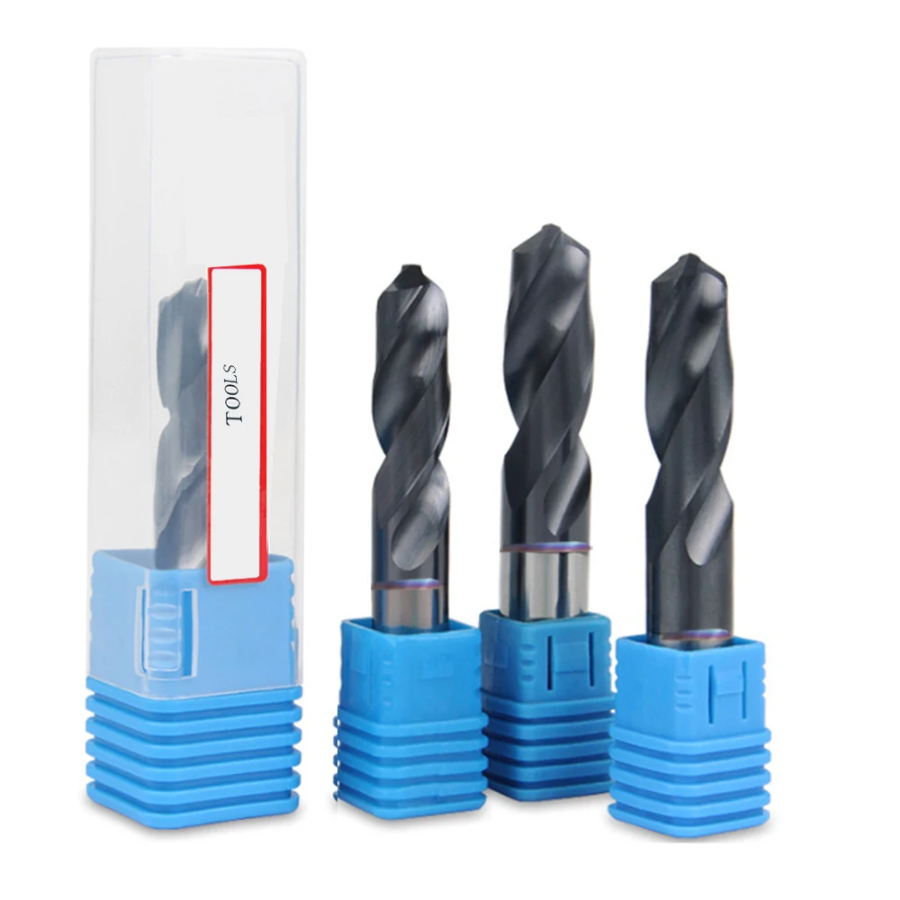 

2Pcs High quality 1-12mm Carbide Alloy Tungsten Steel Super Hard Stainless Twist Bit Straight Handle Solid Monolithic Drill