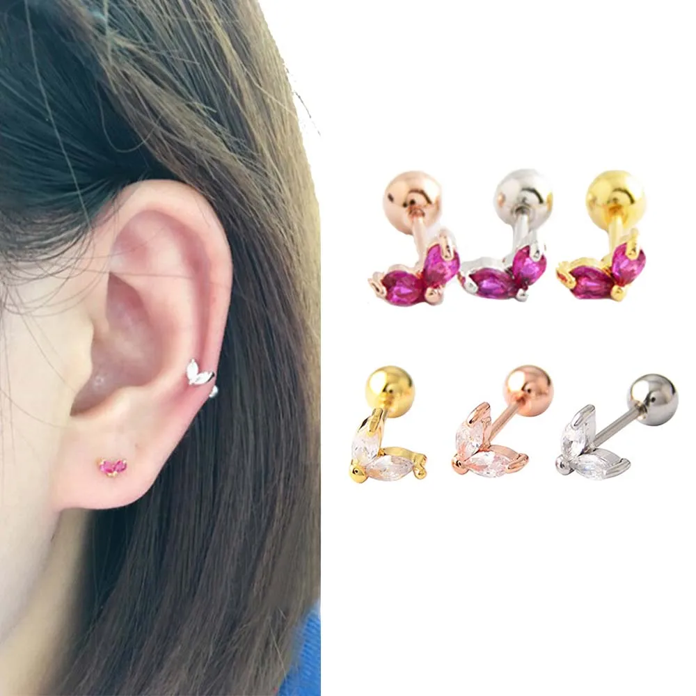 Серьги в Корейском стиле с искусственным жемчугом костяные ногти