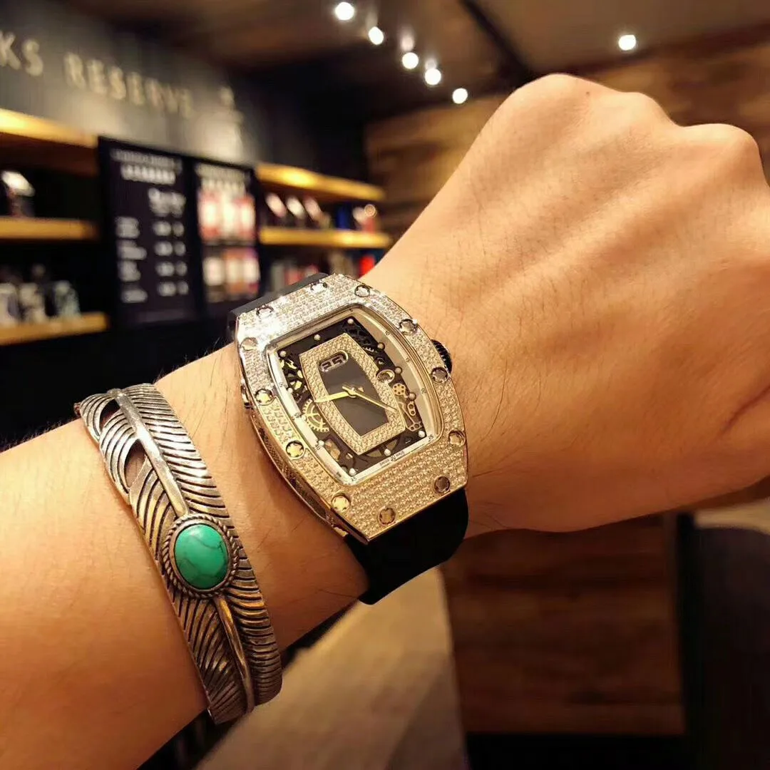 A0993 мужские часы Топ бренд подиум роскошный европейский дизайн автоматические механические часы