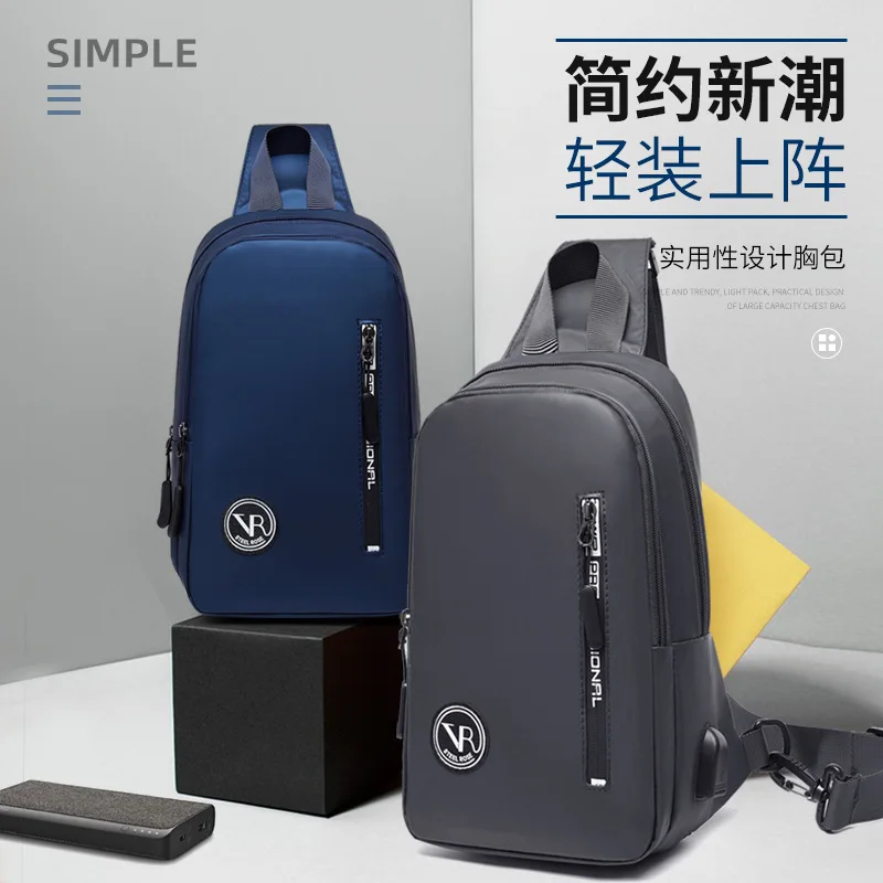 

Hot Selling Men Chest Bag Casual Fashion Shoulder Bag Shoulder Bag Multi-functional Waterproof Outdoor Travel Bag