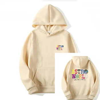 

Woman Pullover Hoodie Sweatshirt TRAVIS SCOTT ASTROWORLD WISH YOU WERE HERE Hoodies fashion letter ASTROWORLD Hoody Streetwear