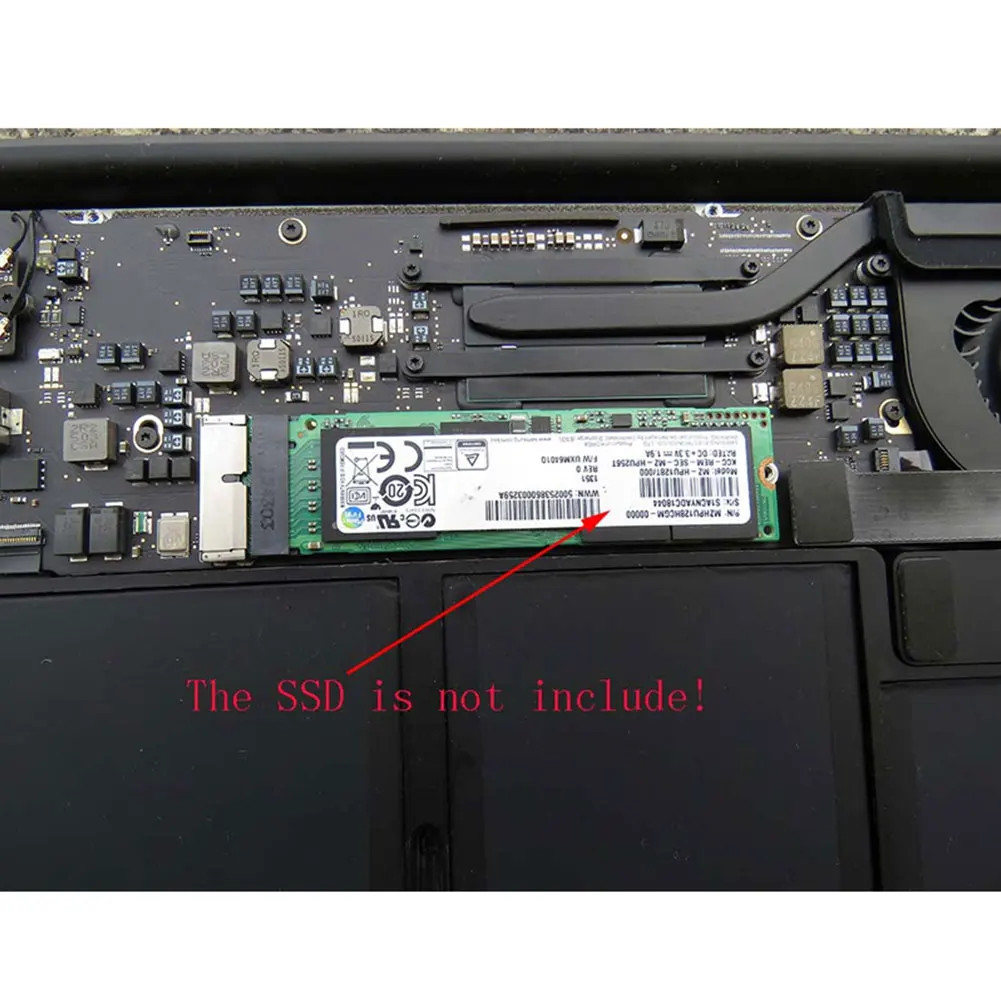 PCI-E M.2 для SSD мини-карта-адаптер на полную скорость, компьютерные аксессуары, расширение, добавить на преобразование компонентов, мульти-контактный для Macbook Air