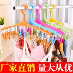 Multi-functional Anti-slip Clothes Hanger Folding Hanger Magic Travel Clothes Hanger Plastic Clothes Hanger Manufacturers Direct