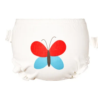 butterfly Детские трусики; детское нижнее белье с рисунком; хлопковые трусы для детей; дышащие удобные трусы с принтом для мальчиков - Цвет: butterfly