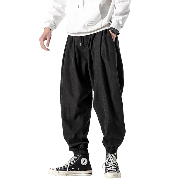 Stylish and comfortable men's black pants on sale