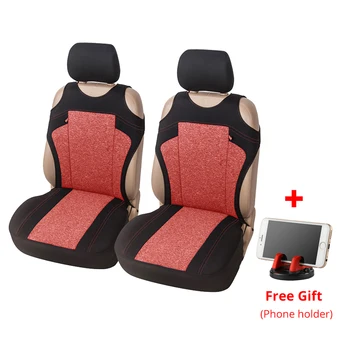 

Autoyouth T-shirt Breathable Car Front Seat Cover Premium Double Seat Cover Car Seat Comfort Vest Seat Cover Car Interior