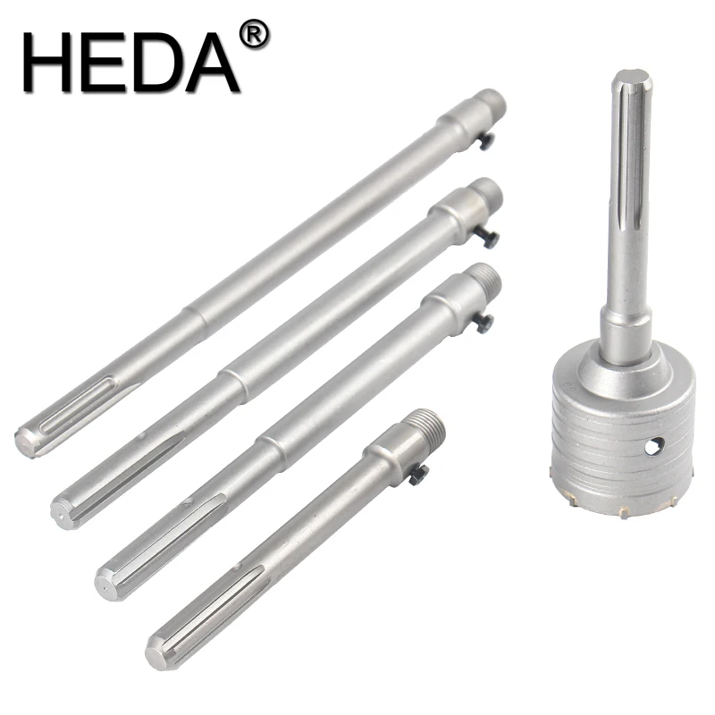 KATUR 30,40,50mm Scie Cloche à Béton Poignée Ronde SDS Plus Shank, Foret De Mur De Pierre De