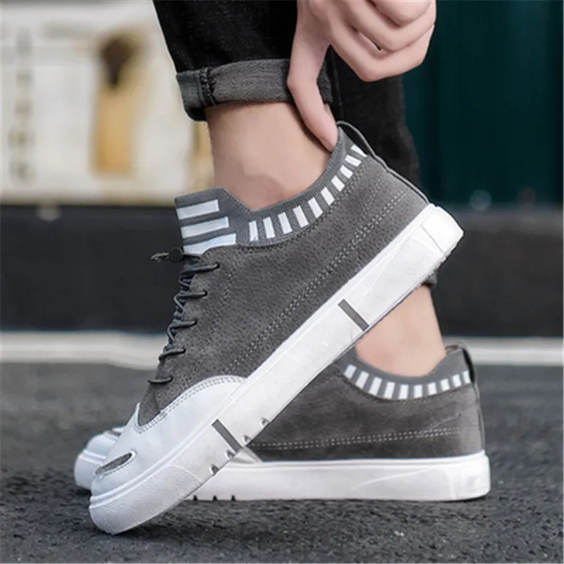 Men's breathable canvas shoes spring and autumn new wild casual shoes comfortable shoes wild