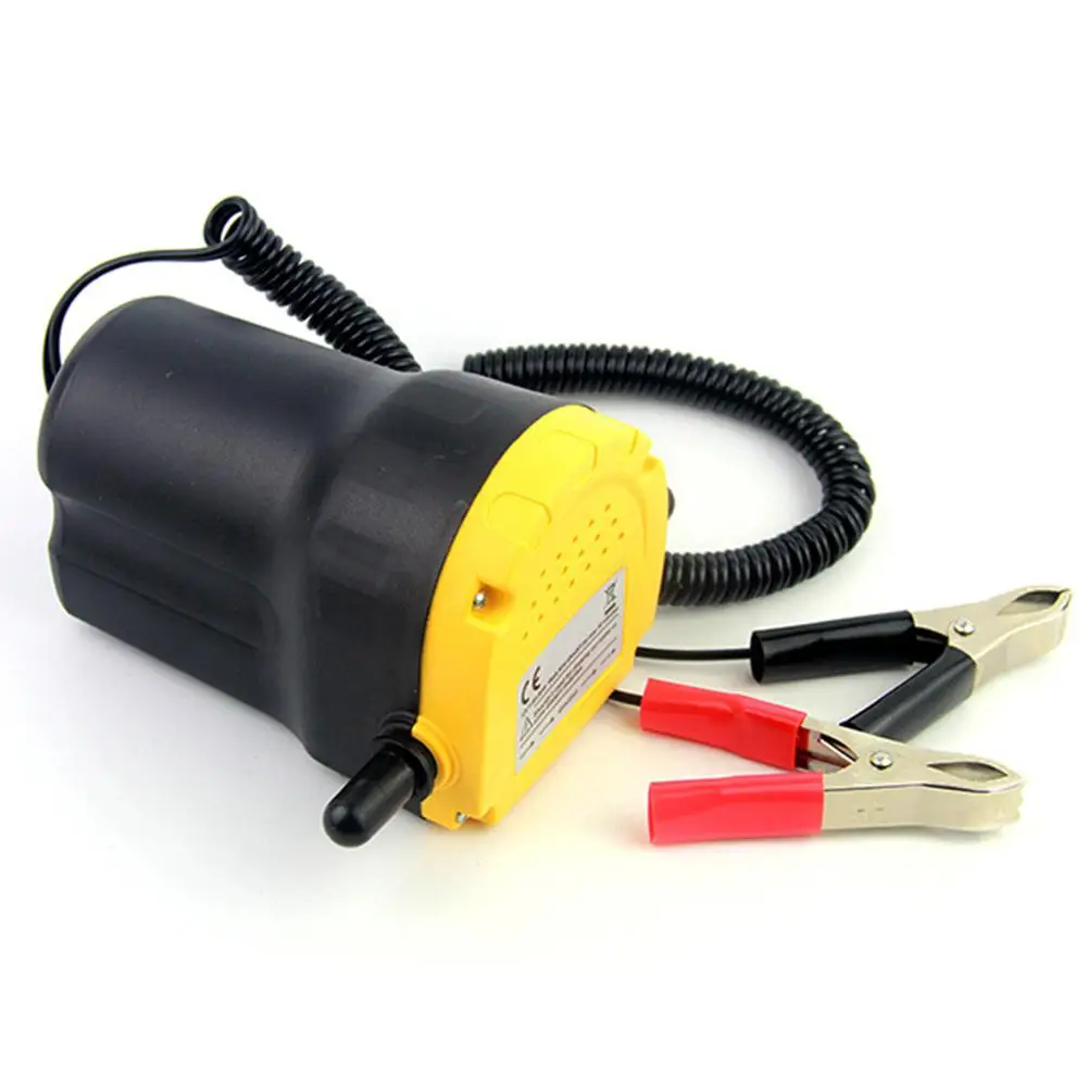 yellow HiMISS 12V DC 5A моторный масляный экстрактор для дизеля насос для перекачки топлива - Цвет: yellow