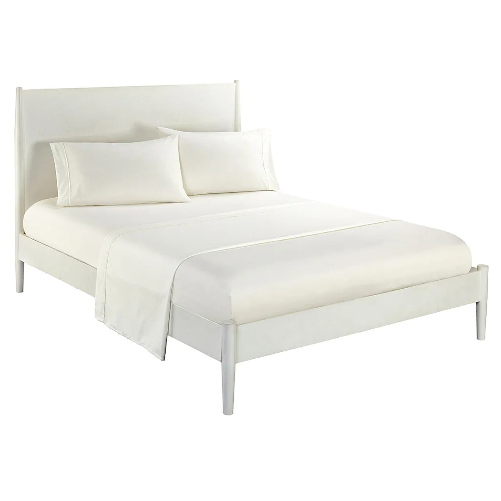 

Ouneed Sheets Bed Pillowcase Four Sets Plain Inlaid Bedding Four-piece Bed Sheet Sheet Pillow Case Solid Color Simple Series