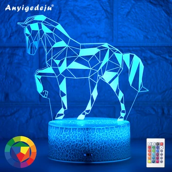 

2020 Newest Kids Light Night 3D LED Night Light Creative Table Bedside Lamp Romantic Zebra light Kids Gril Home Decoration Gifts