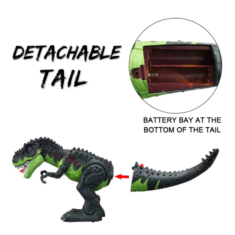 Remote Control Dinosaur 48CM Large Dinosaur Model  Walking Movement With Glowing Eyes Tyrannosaurus Rex  Animal toys For Kids 5