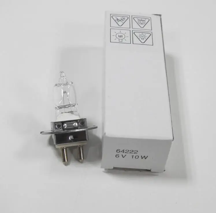 

10PCS OSRAM 64222 6V10W , PG22 6V 10W Zeiss SL-115 ophthalmic slit lamp microscope DHL FREE SHIPPING