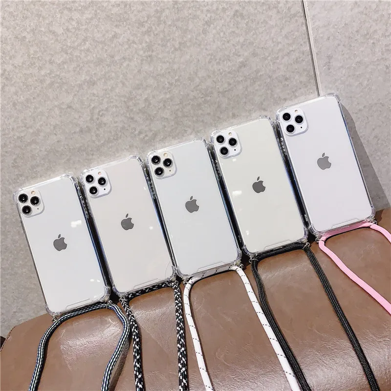 Мягкий прозрачный чехол для iphone 12 6 6S 7 8 Plus X XR XS 11 Pro Max samsung S8 S9 | Мобильные телефоны и