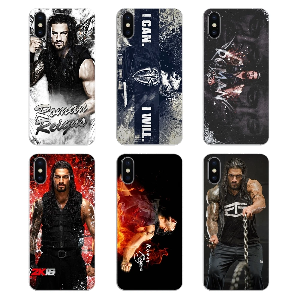 Roman Reigns Logo Leati Joseph Joe Anoa i Wrestling TPU Bag Case For iPod Touch iPhone 4 4S 5 5S 5C SE 6 6S 7 8 X XR XS Plus MAX | Мобильные