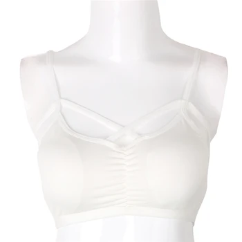 

Sexy Women Cut Out Bra Bustier Crop Top Bralette Strappy Cropped Halter Tops