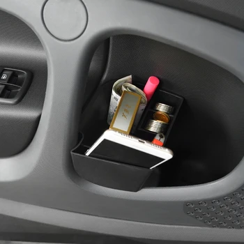 

For Mercedes Smart 453 fortwo forfour Accessories Car Door handle Storage Bag Automobile Organizer Box Phone Holder