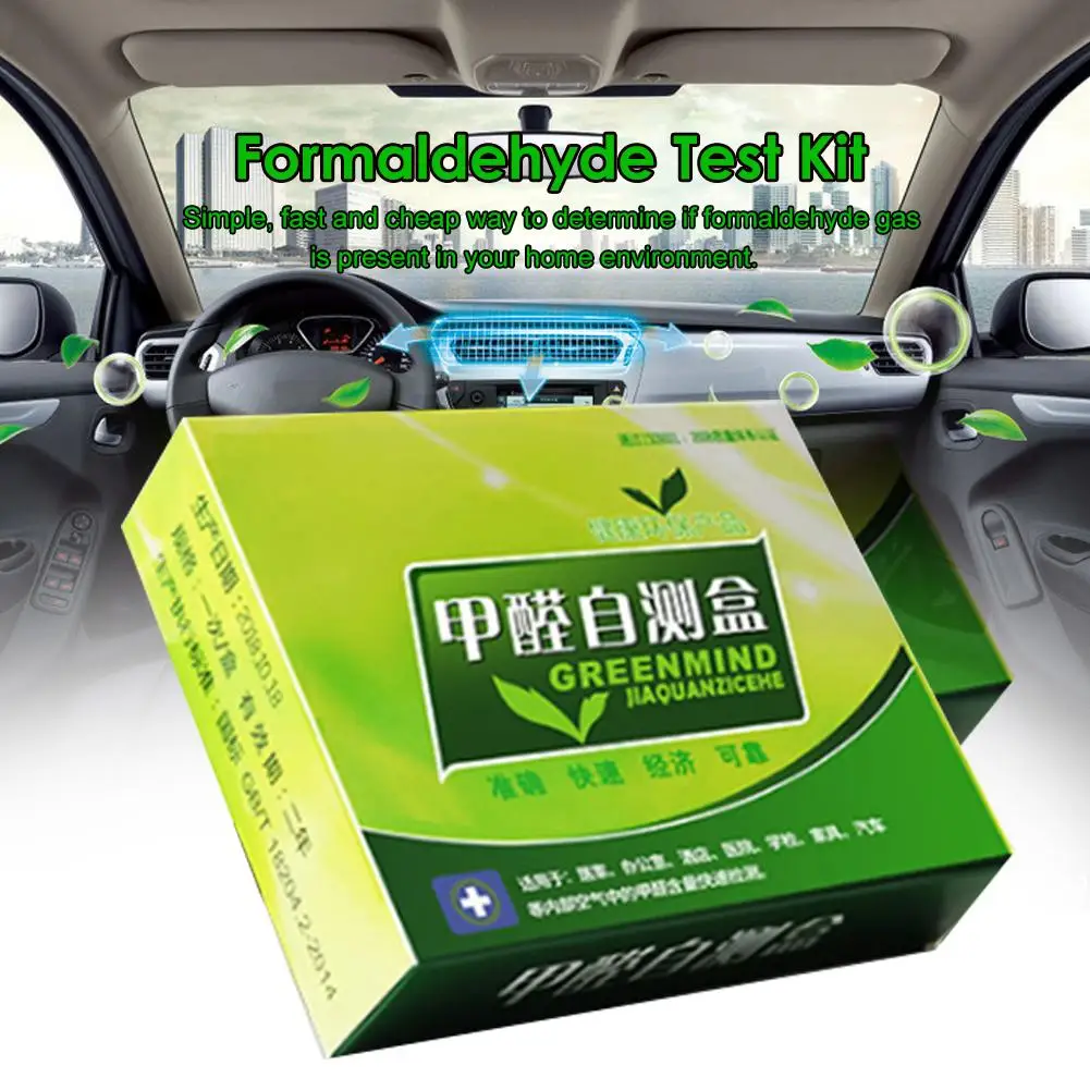 1 коробка тест-комплект Maldehyde домашний датчик обнаружения загрязнения в