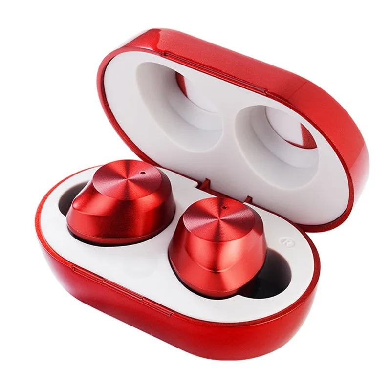 

Bluetooth New Wireless Earphone TWS Binaural Sports Headset 3D Stereo Sound With Mic Handsfree Sports Earphone With Charging Box