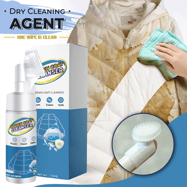 DownJacketDryCleaningAgent150mlwithBrushHeadFreeWashingDown