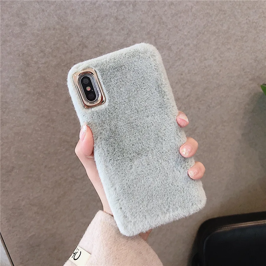 Зимние Обувь на теплом меху чехол для Xiaomi mi 9 9T Pro Honor 8 Lite 8 SE A1 A2 6X5X6 X Play Red mi Note 7 6 5 Huawei Honor 8 Pro 4 4X 5A Prime мягкий меховой чехол