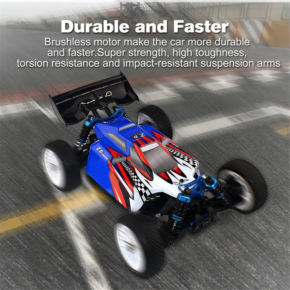 ZD Racing RAPTORS BX-16 9051 1/16 2,4G 4WD бесколлекторный гоночный Радиоуправляемый автомобиль 55км/ч внедорожные гусеничный Багги RTR автоматическое устройство игрушки