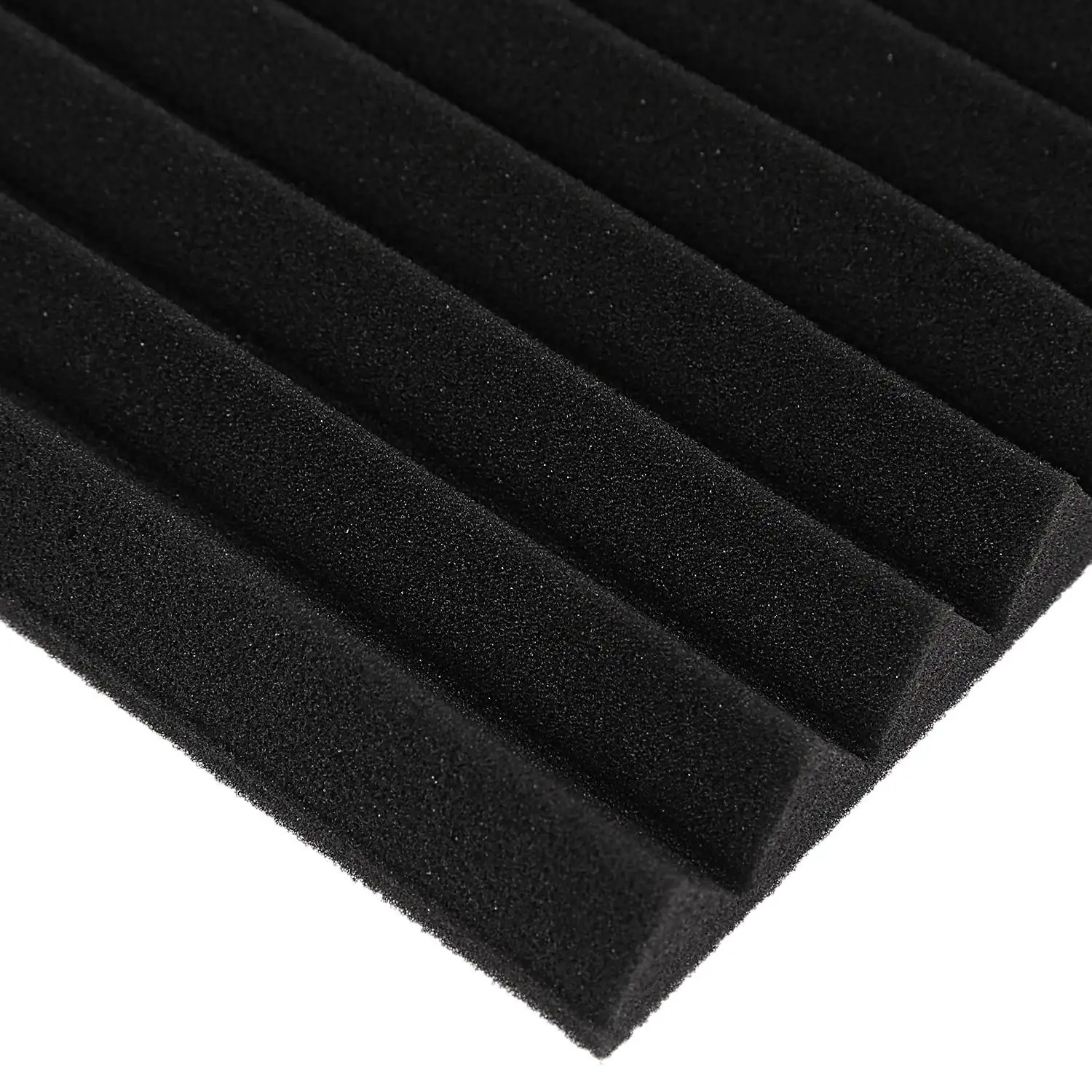 NEW 24 pcs Soundproofing Foam Studio Acoustic Panels Studio Foam Wedges 1 X 12 X 12 inch Soundproof Absorption Treatment Panel