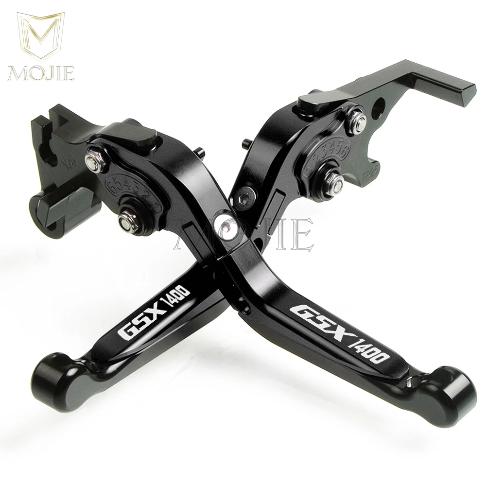 

Motorcycle Accessories CNC Adjustable Folding Extendable Brake Clutch Levers For Suzuki GSX1400 GSX 1400 2001-2007 2002 2003