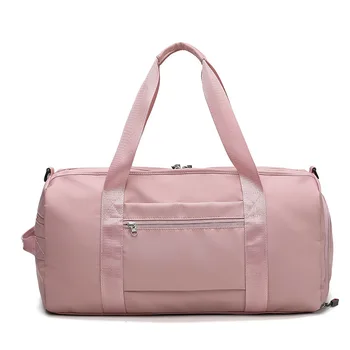 

Wet And Dry Separation Waterproof Gym Bag Men's And Women's Simple Casual Short Trip Travel Bag Hand Large Capacity Sports Bag-