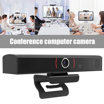 

Digital External Webcam Camera Built-in Microphone Cameras Driver Free 1808P for Online Class Conference LHB99
