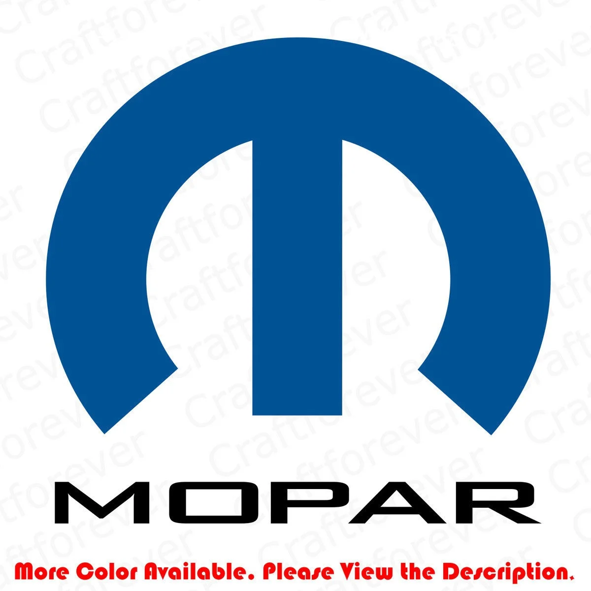 

For 2Pcs MOPAR LOGO Vinyl Decal Car Window/Bumper Sticker Jeep Ram Dodge Chrysler