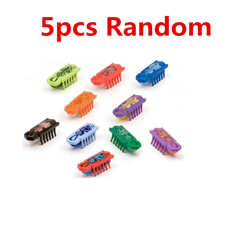 5pcs random Высокое качество красочные электронные нано насекомые Мини механические насекомые - Цвет: 5pcs random
