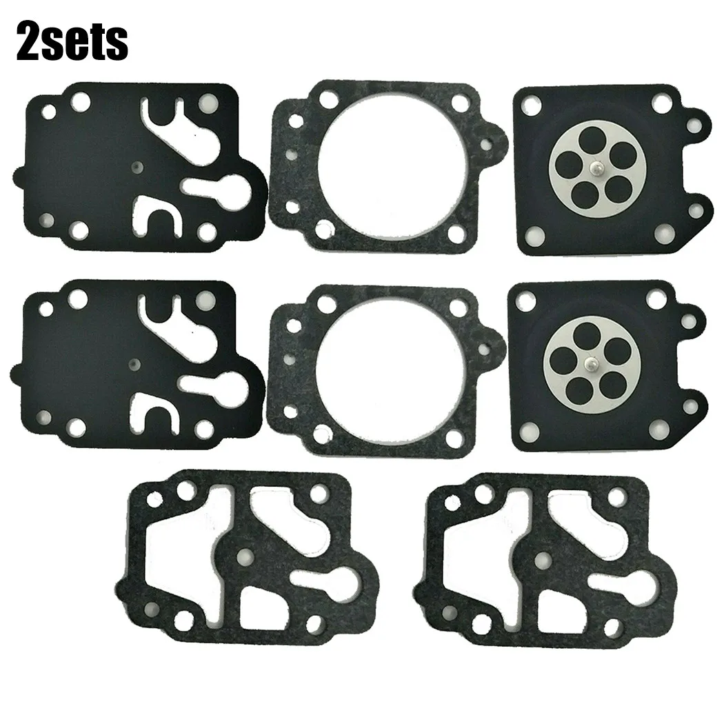 Membrane Set For Carburetor Brush Cutter Trimmer BT3342 For Shark M25 Carburettors Brushcutters Lawn Mower Garden Repair Kit