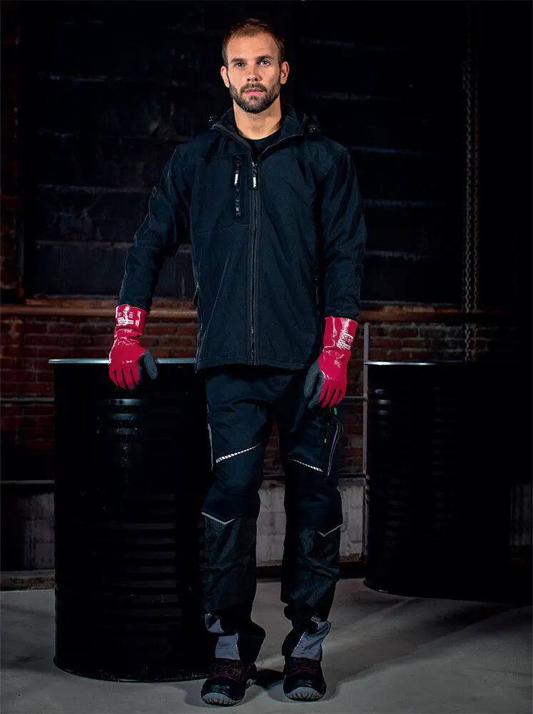 Wonder grip lengthening WG-328L Waterproof Chemicalproof Work Gloves Lengthened Aqua Fully Dipped Latex 6