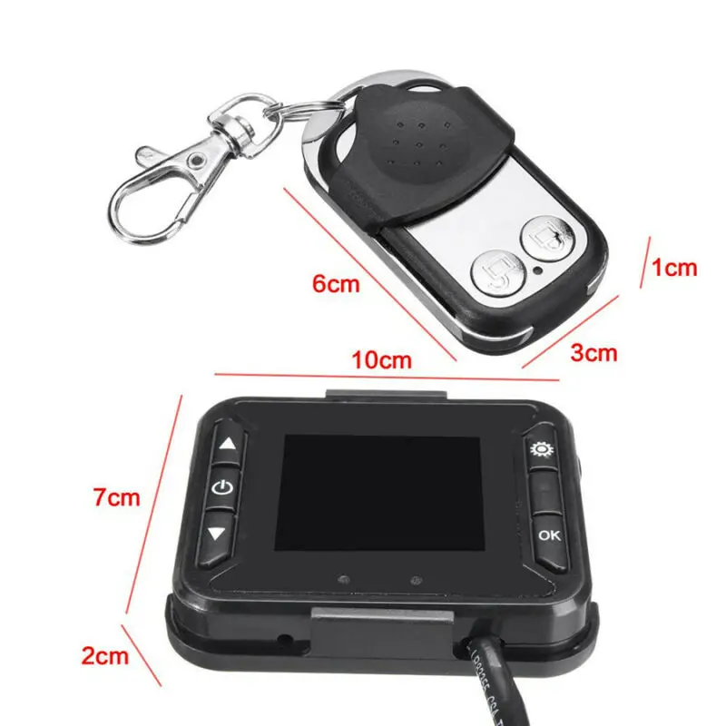 Авто 12V автомобильный ЖК-монитор переключатель панель W/пульт дистанционного управления для автомобиля грузовик Дизельный подогреватель воздуха стояночный нагреватель
