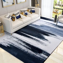 Скандинавский ковер для гостиной современный простой Настольный коврик для чая китайский бытовой коврик большая прикроватная тумбочка для спальни покрытая серым