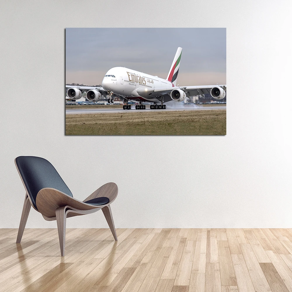 Qual é o maior avião de passageiros do mundo? Minha experiência com este  quadro da Airbus A380 que transformou meu escritório, image size:1000x1000
