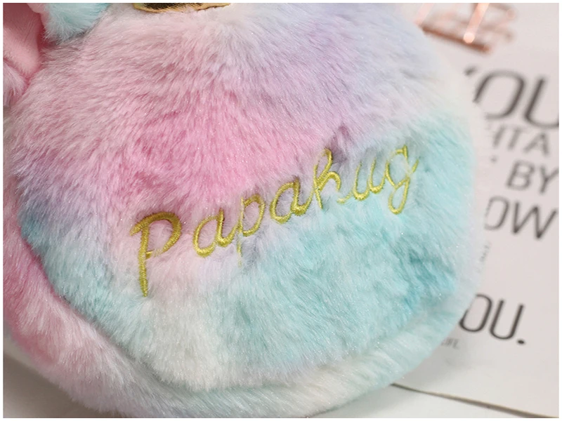 Unicorn Stuffed Toys Plush Girls Bags Stuffed Animals Messenger Bags Shoulder Bag Wallet toys